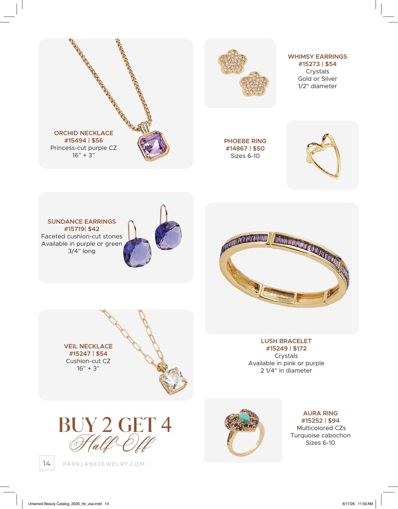 Park Lane Jewelry Untamed Beauty Fall 2026 Catalog Weekly Ad July 1, 2026 - February 28, 2027
