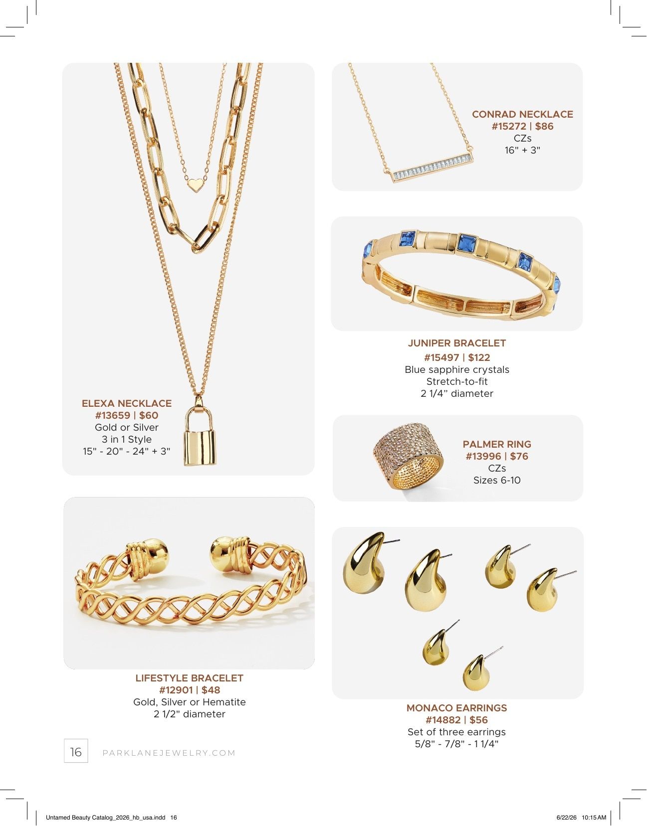 Park Lane Jewelry Untamed Beauty Fall 2026 Catalog Weekly Ad July 1, 2026 - February 28, 2027