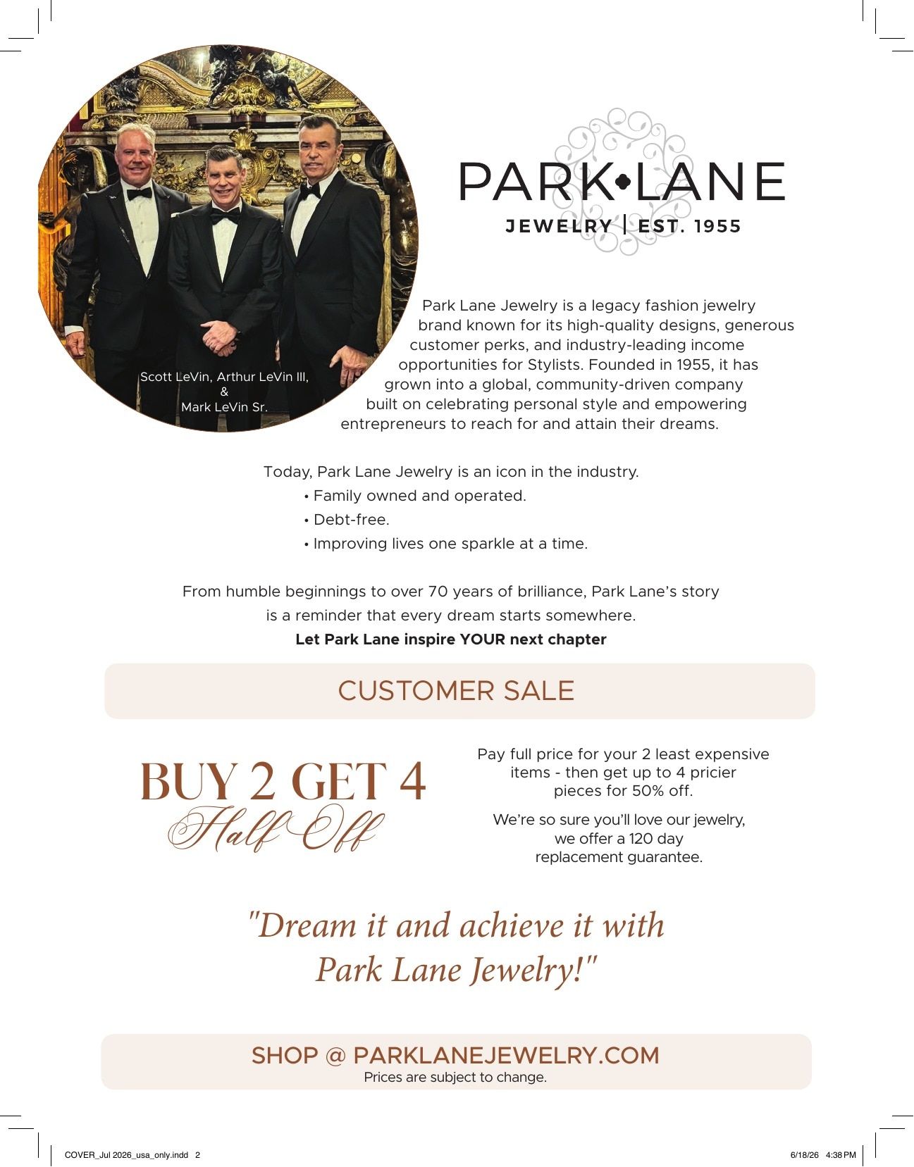 Park Lane Jewelry Untamed Beauty Fall 2026 Catalog Weekly Ad July 1, 2026 - February 28, 2027