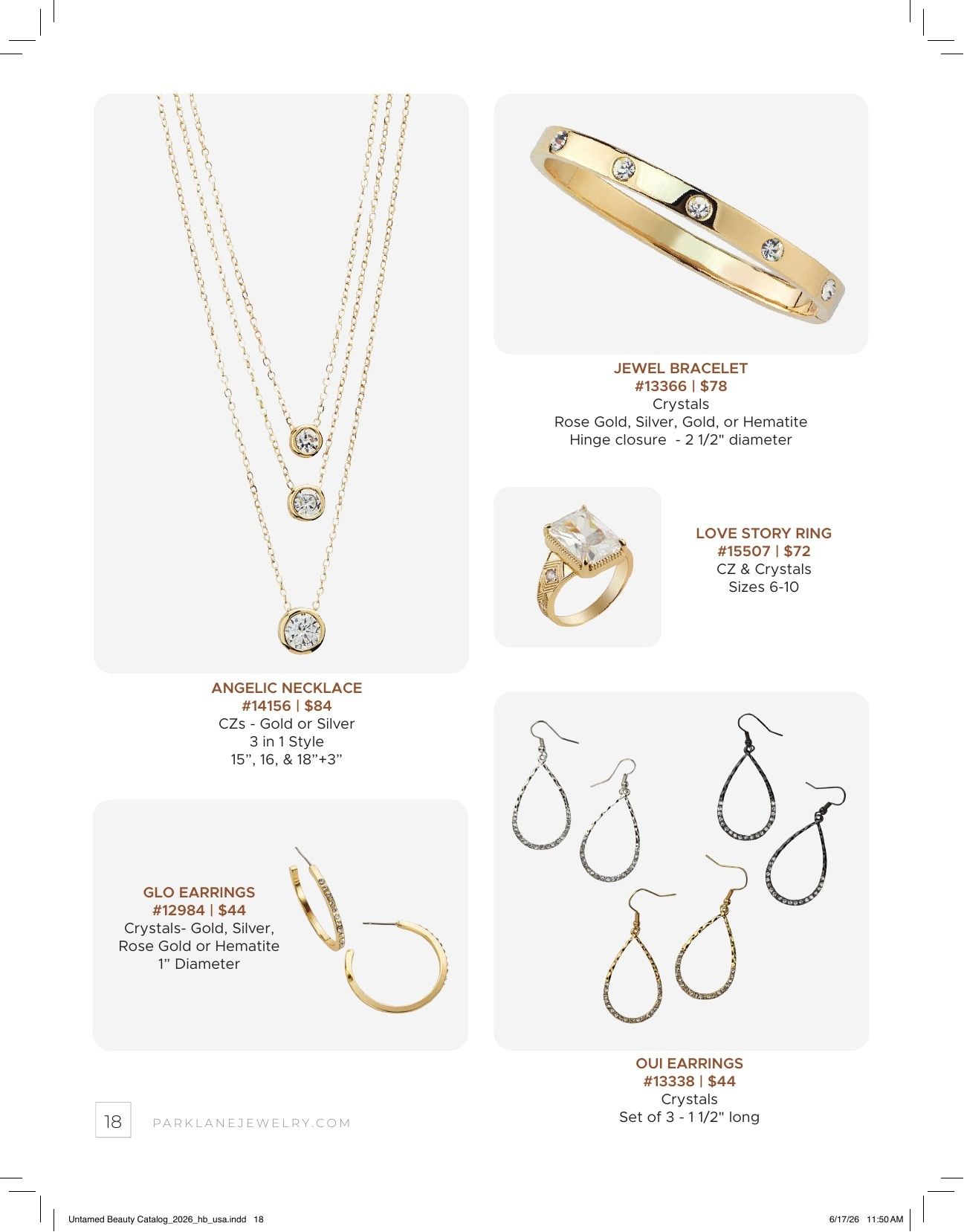Park Lane Jewelry Untamed Beauty Fall 2026 Catalog Weekly Ad July 1, 2026 - February 28, 2027