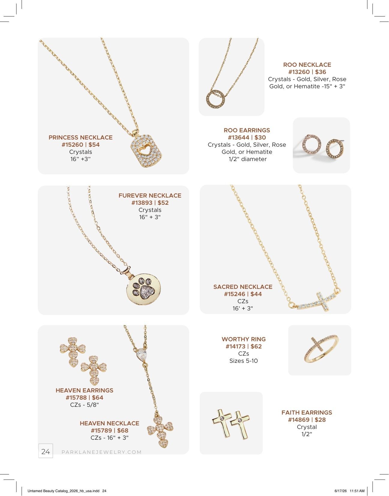 Park Lane Jewelry Untamed Beauty Fall 2026 Catalog Weekly Ad July 1, 2026 - February 28, 2027