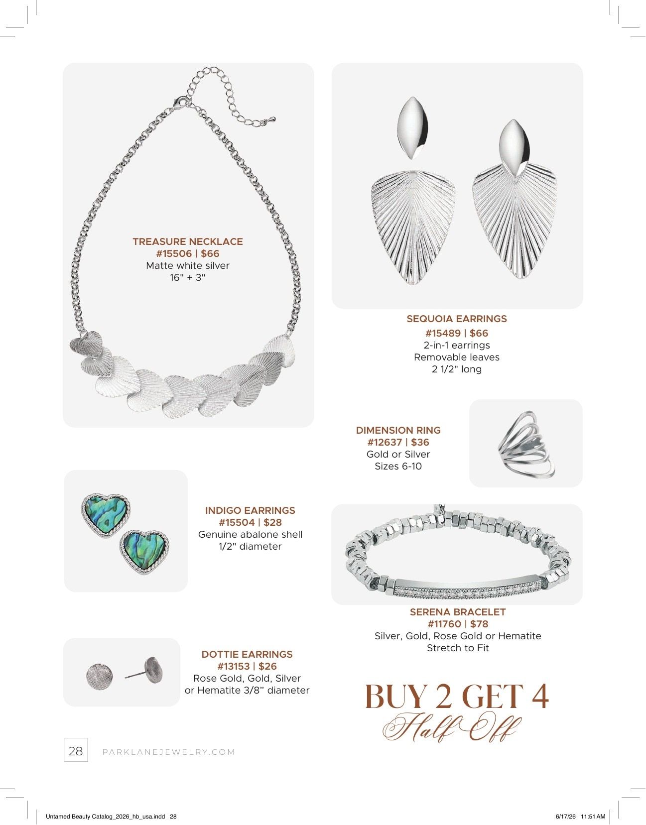 Park Lane Jewelry Untamed Beauty Fall 2026 Catalog Weekly Ad July 1, 2026 - February 28, 2027