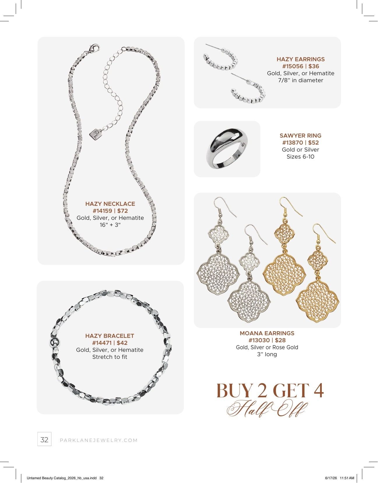 Park Lane Jewelry Untamed Beauty Fall 2026 Catalog Weekly Ad July 1, 2026 - February 28, 2027