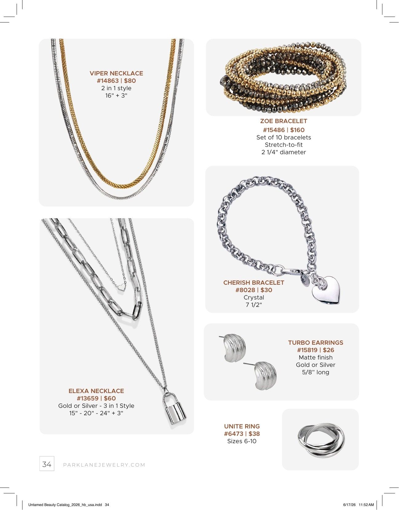 Park Lane Jewelry Untamed Beauty Fall 2026 Catalog Weekly Ad July 1, 2026 - February 28, 2027