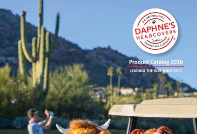 Daphne's Headcovers Product Catalog Weekly Ad January 1 - December 31, 2026