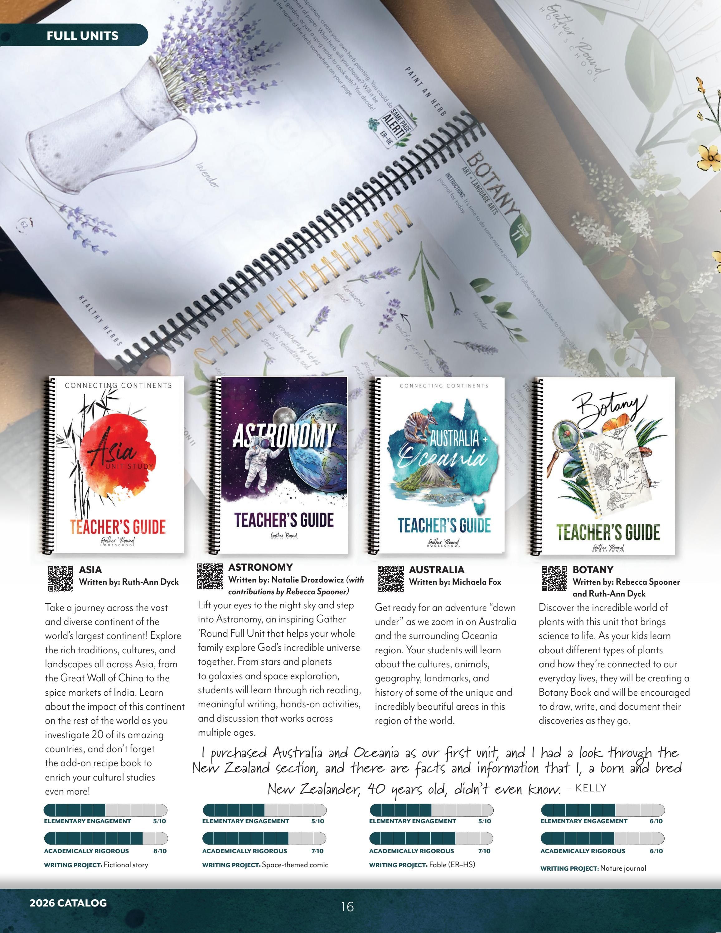 Gather 'Round Homeschool Catalog Weekly Ad January 1 - December 31, 2026