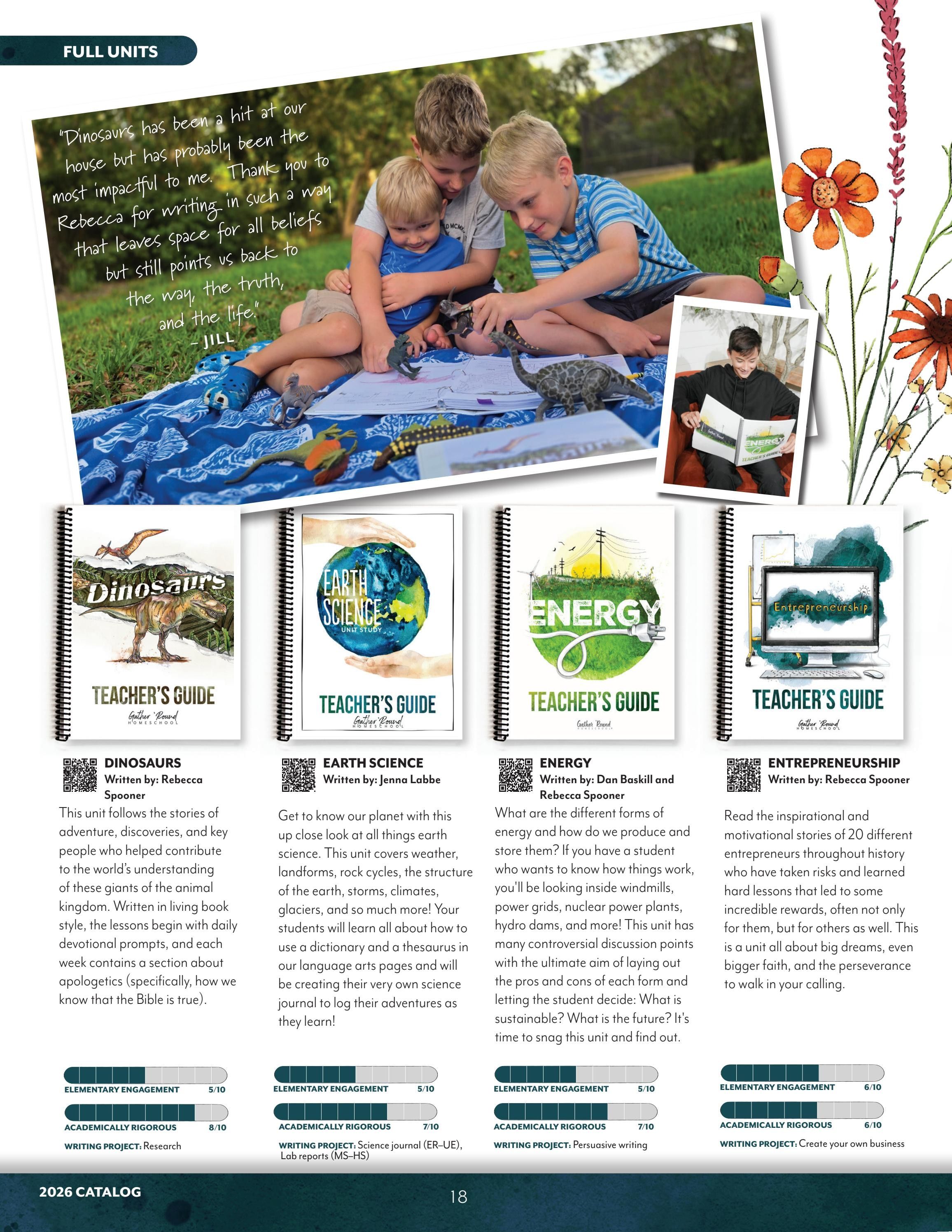 Gather 'Round Homeschool Catalog Weekly Ad January 1 - December 31, 2026