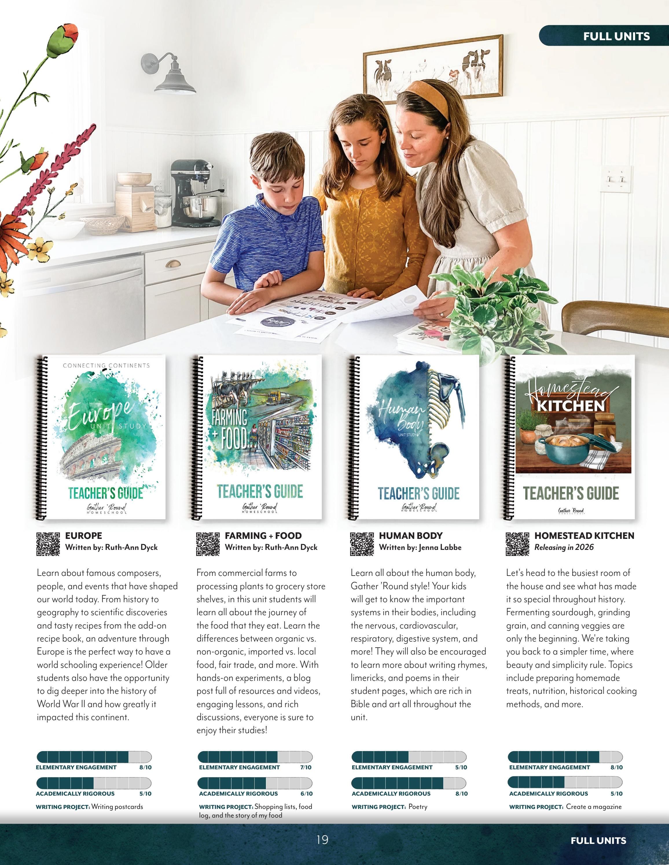 Gather 'Round Homeschool Catalog Weekly Ad January 1 - December 31, 2026