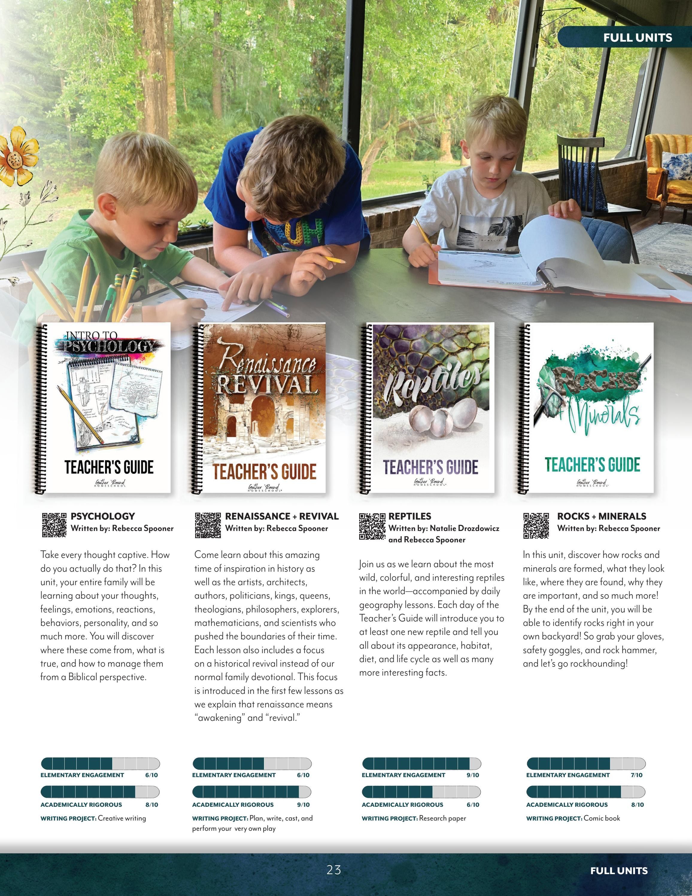 Gather 'Round Homeschool Catalog Weekly Ad January 1 - December 31, 2026