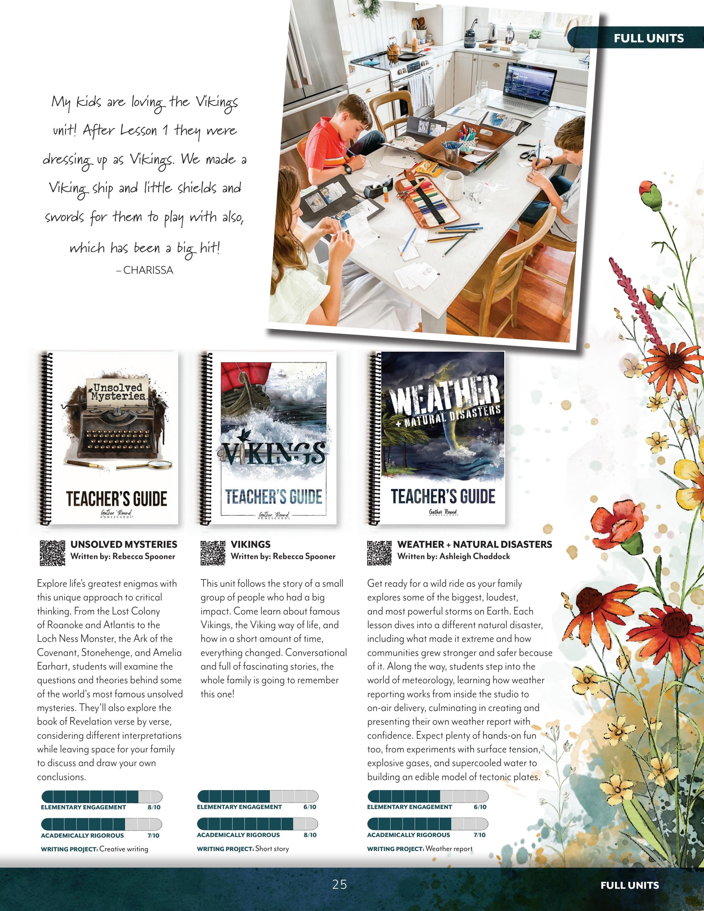 Gather 'Round Homeschool Catalog Weekly Ad January 1 - December 31, 2026