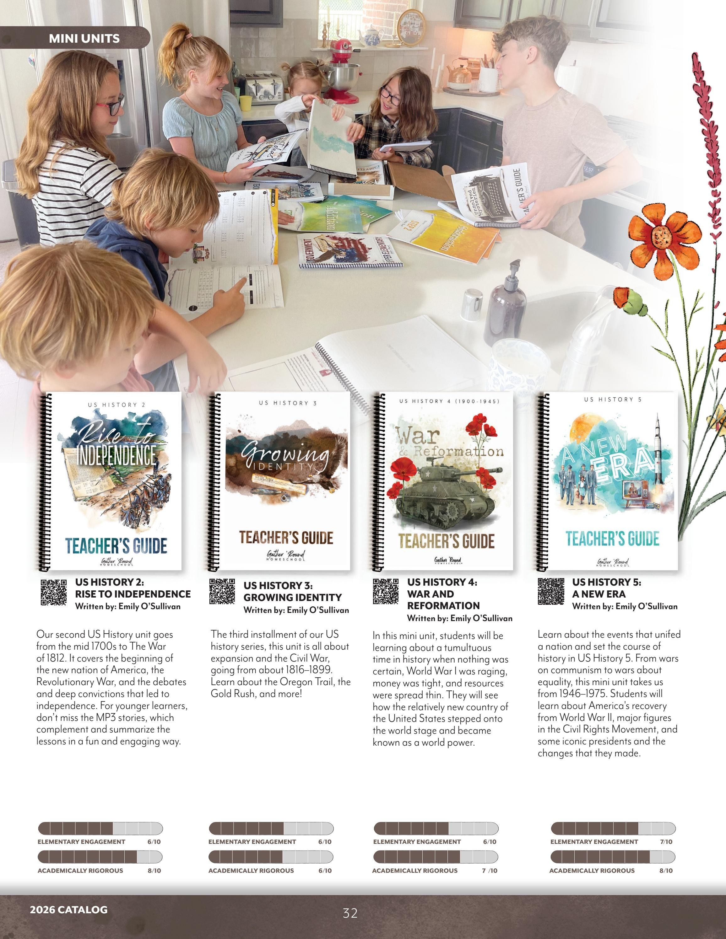 Gather 'Round Homeschool Catalog Weekly Ad January 1 - December 31, 2026
