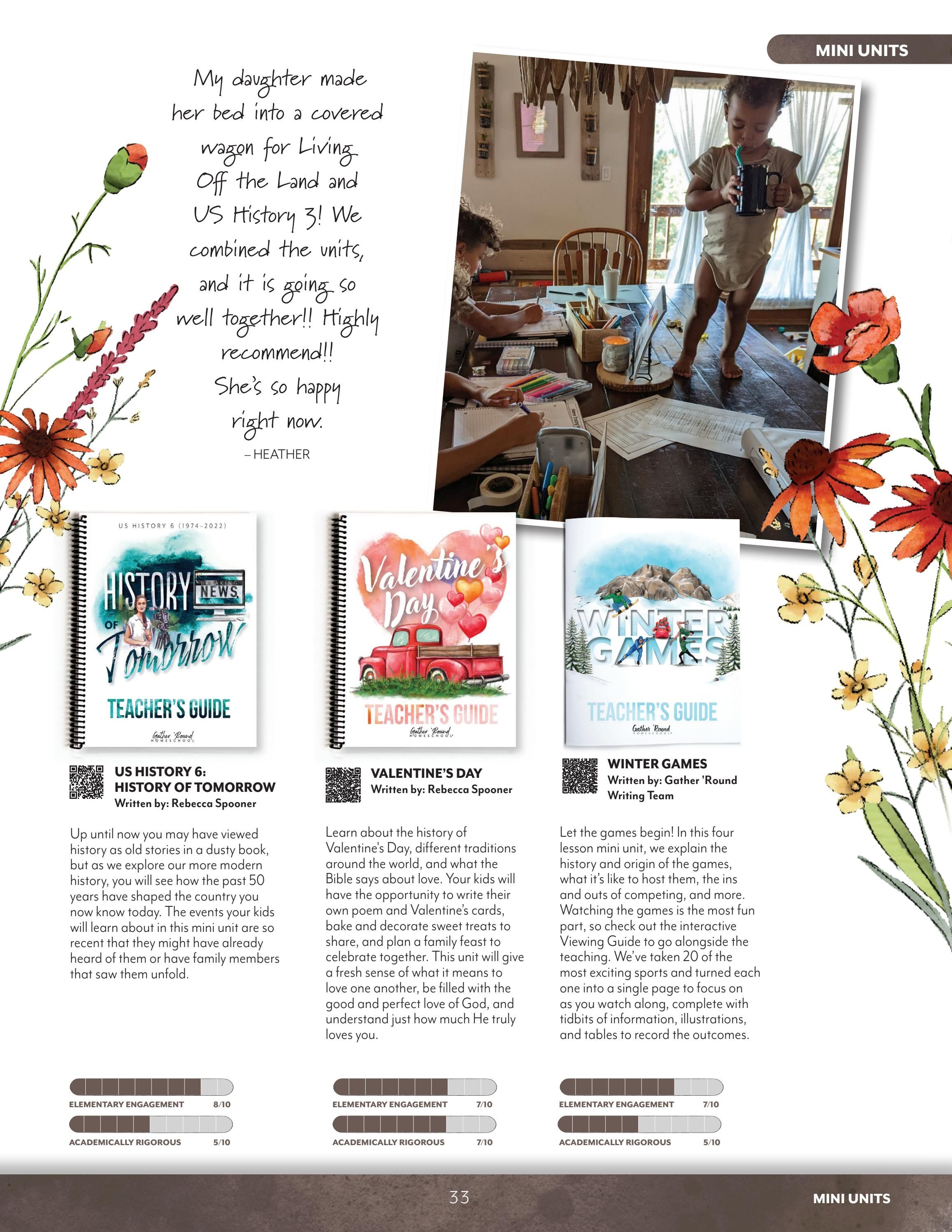 Gather 'Round Homeschool Catalog Weekly Ad January 1 - December 31, 2026