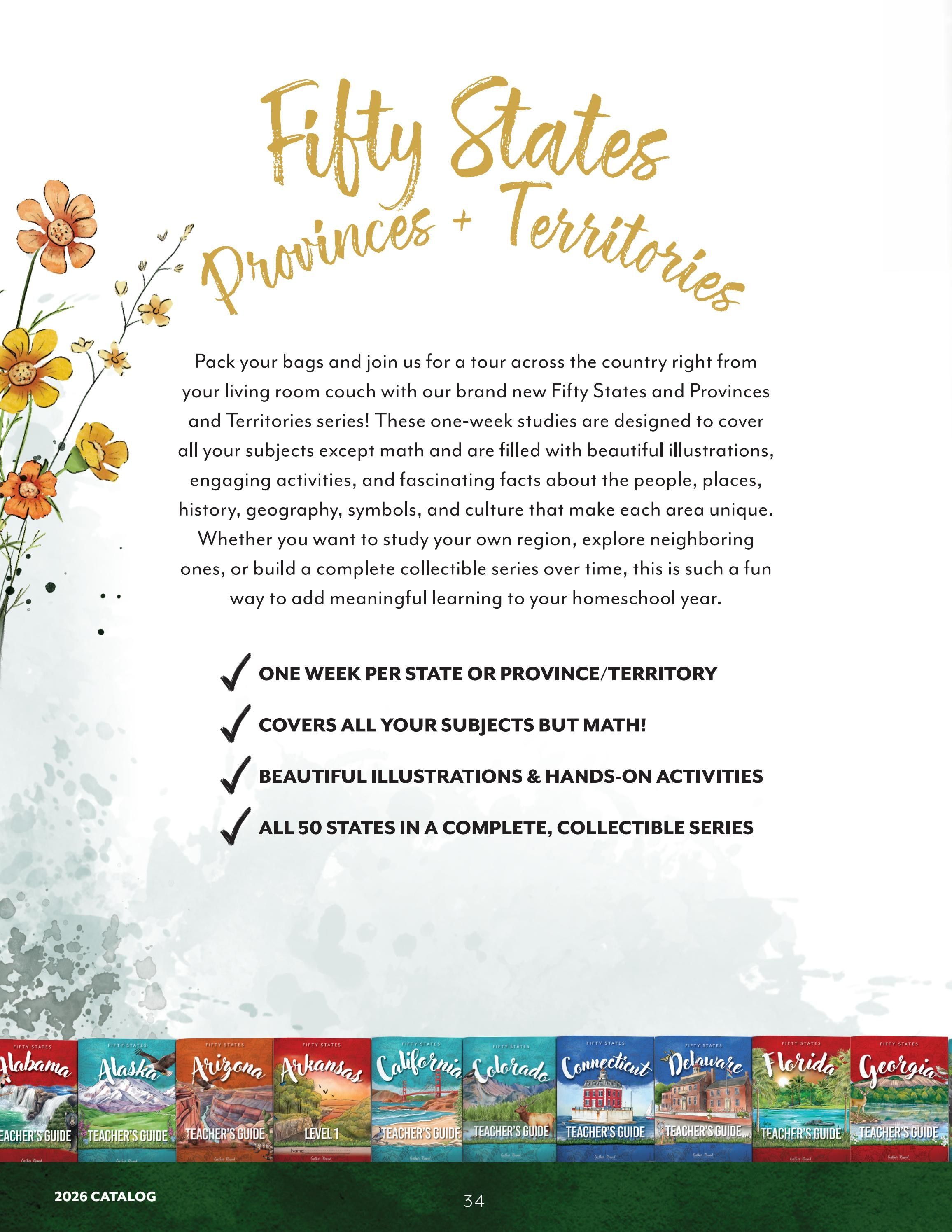 Gather 'Round Homeschool Catalog Weekly Ad January 1 - December 31, 2026