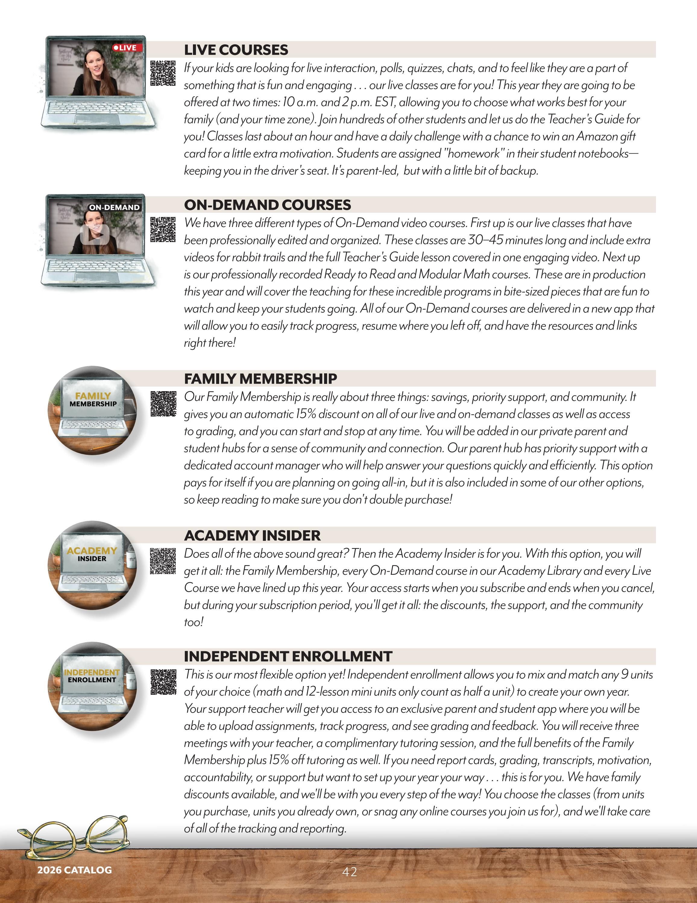 Gather 'Round Homeschool Catalog Weekly Ad January 1 - December 31, 2026