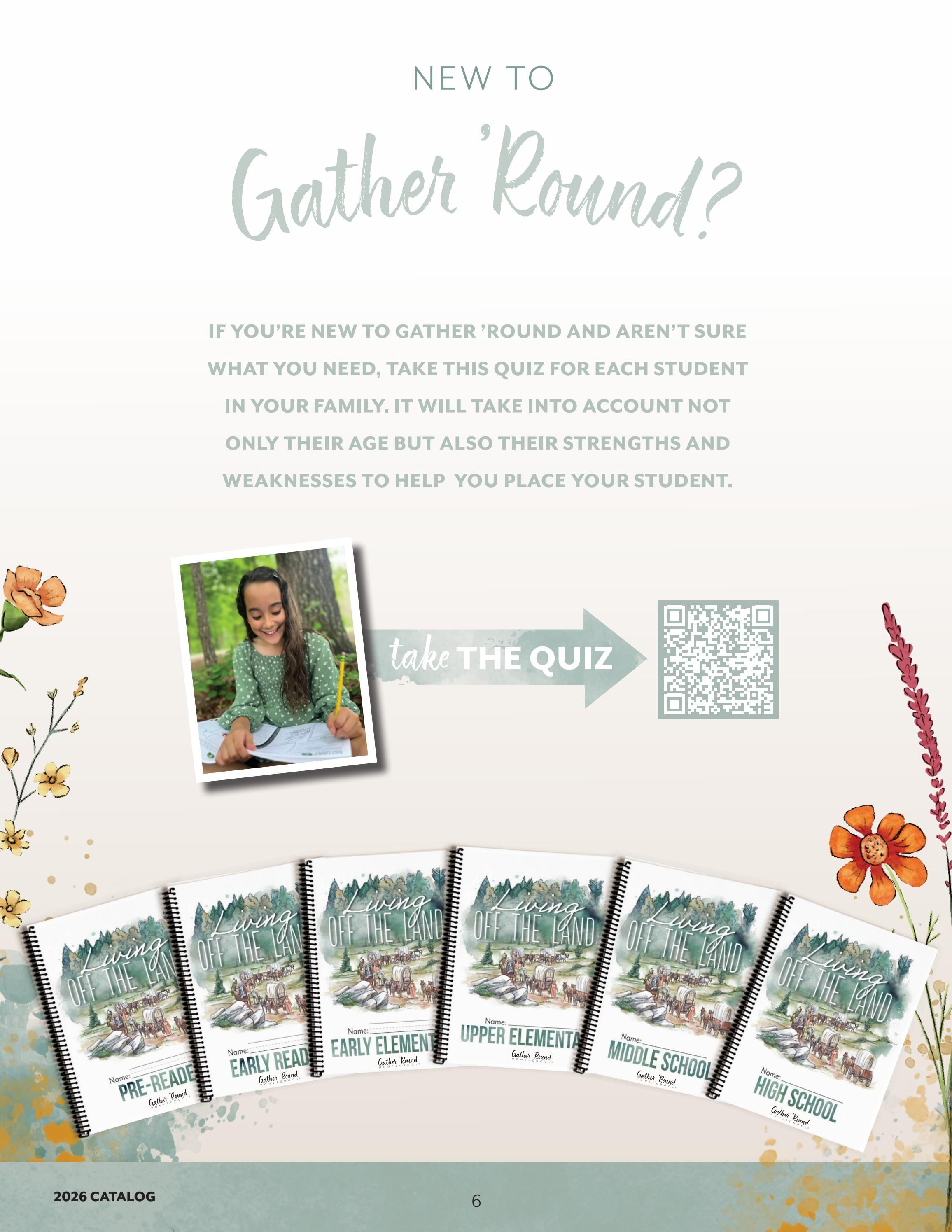 Gather 'Round Homeschool Catalog Weekly Ad January 1 - December 31, 2026