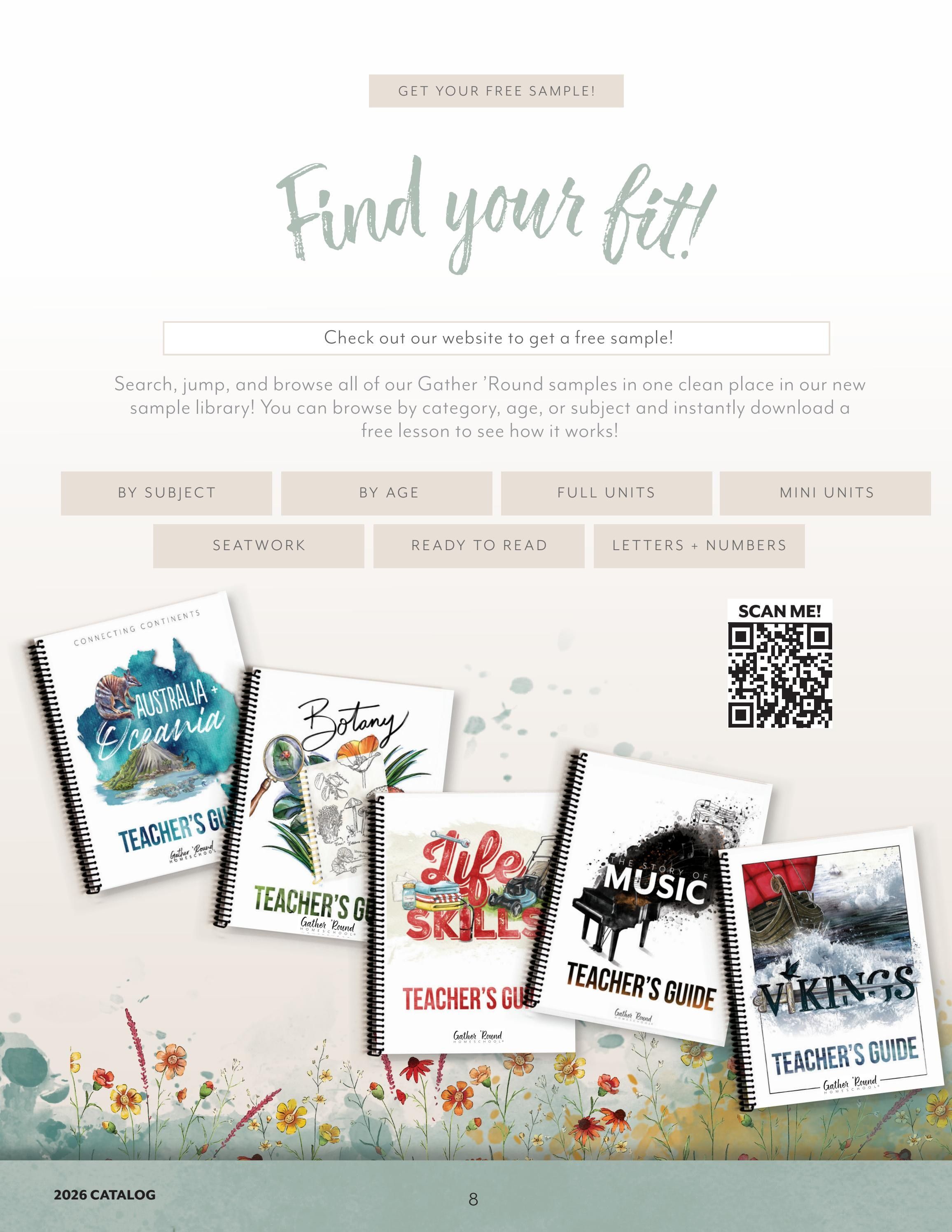 Gather 'Round Homeschool Catalog Weekly Ad January 1 - December 31, 2026