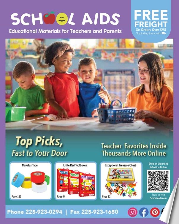 School Aids Catalog Weekly Ad January 1 - December 31, 2026