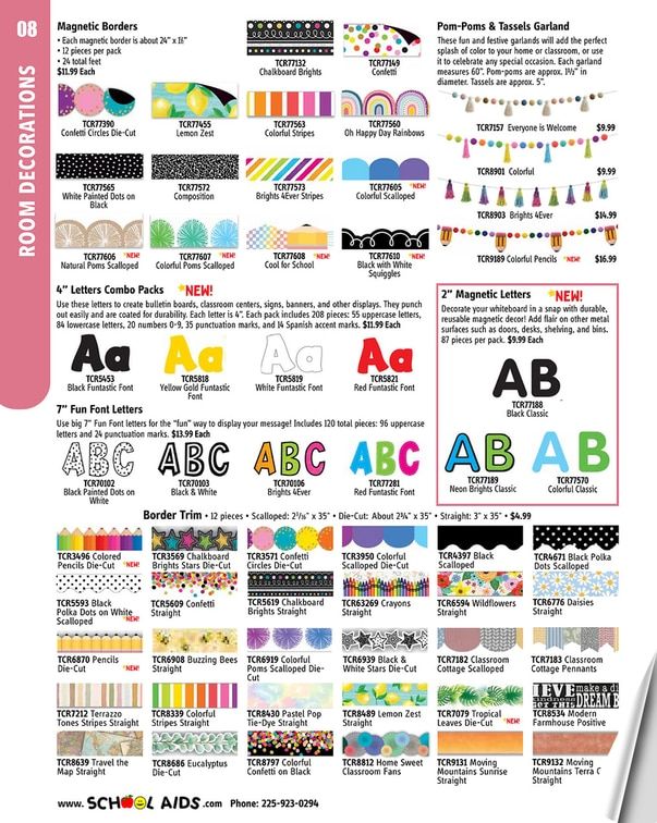 School Aids Catalog Weekly Ad January 1 - December 31, 2026