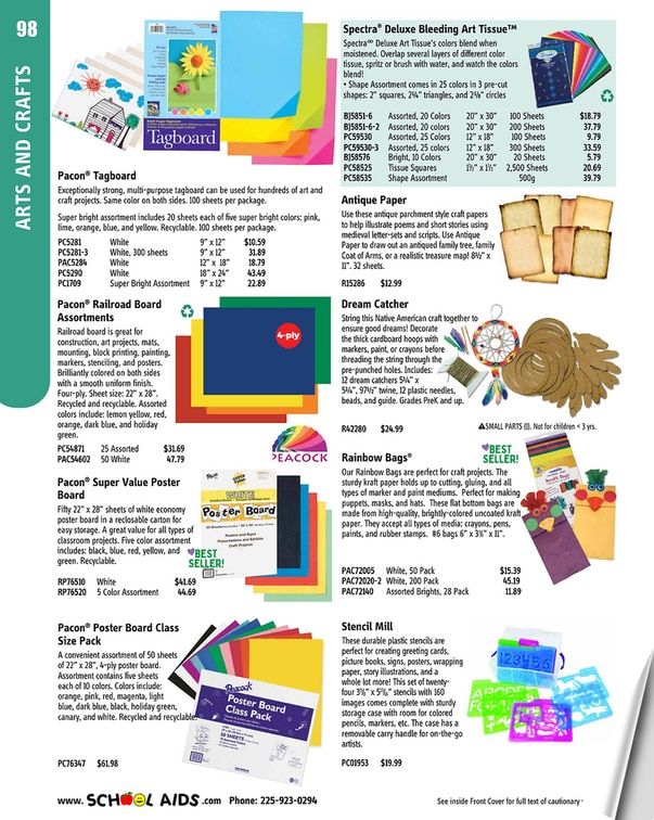 School Aids Catalog Weekly Ad January 1 - December 31, 2026