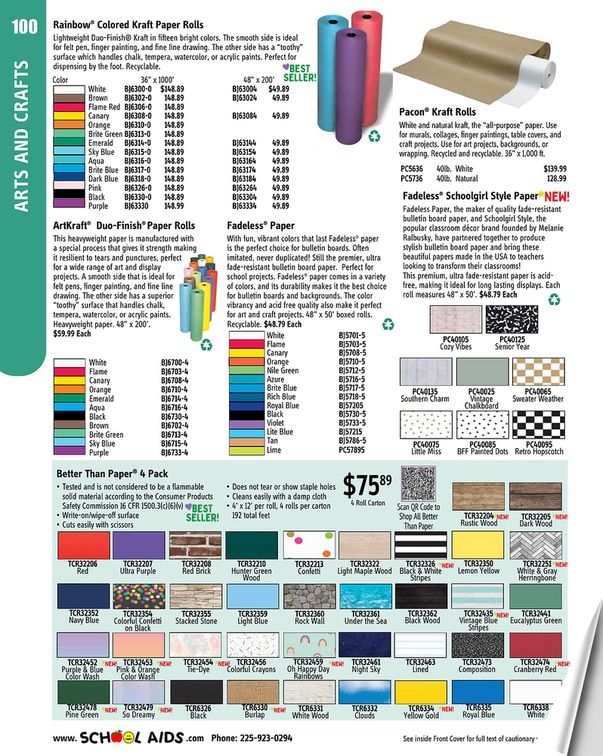 School Aids Catalog Weekly Ad January 1 - December 31, 2026
