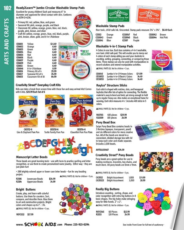 School Aids Catalog Weekly Ad January 1 - December 31, 2026