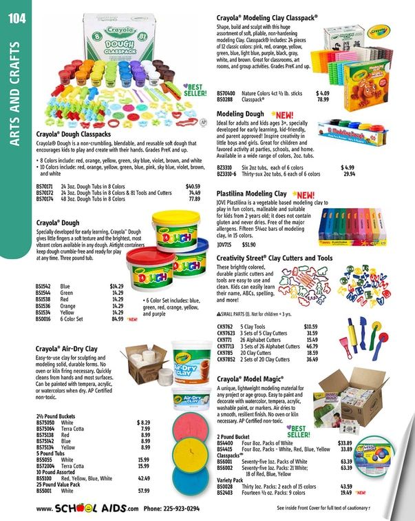 School Aids Catalog Weekly Ad January 1 - December 31, 2026