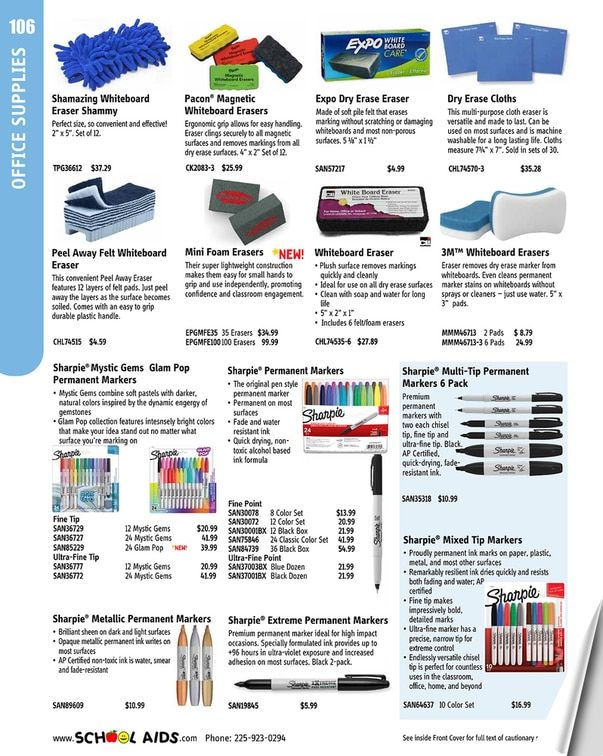School Aids Catalog Weekly Ad January 1 - December 31, 2026