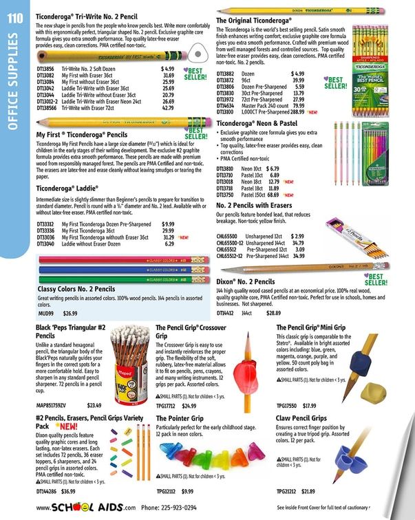 School Aids Catalog Weekly Ad January 1 - December 31, 2026