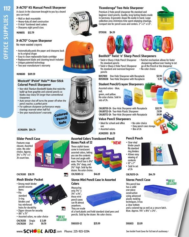 School Aids Catalog Weekly Ad January 1 - December 31, 2026