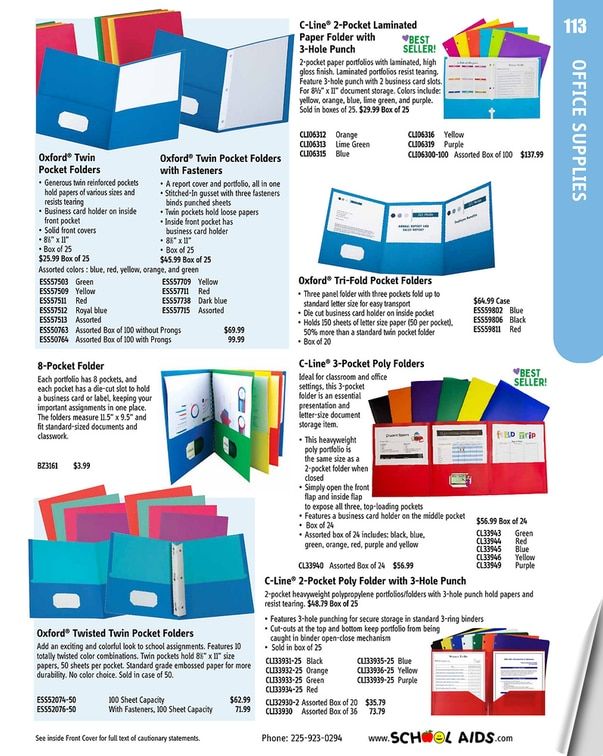 School Aids Catalog Weekly Ad January 1 - December 31, 2026