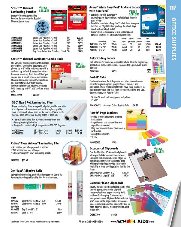 School Aids Catalog Weekly Ad January 1 - December 31, 2026