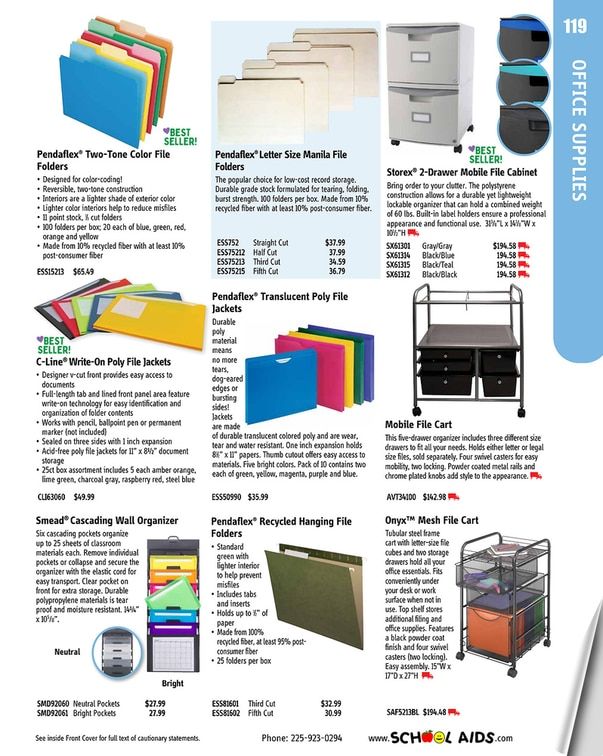 School Aids Catalog Weekly Ad January 1 - December 31, 2026