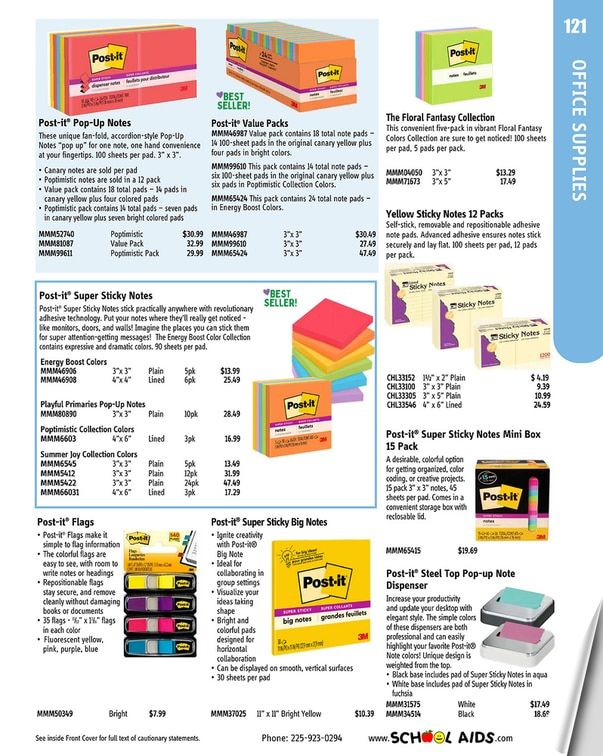 School Aids Catalog Weekly Ad January 1 - December 31, 2026