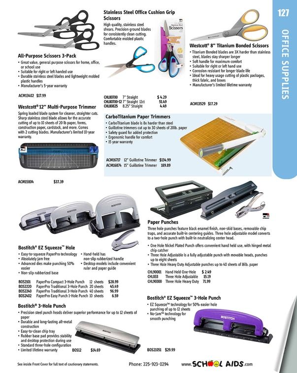 School Aids Catalog Weekly Ad January 1 - December 31, 2026