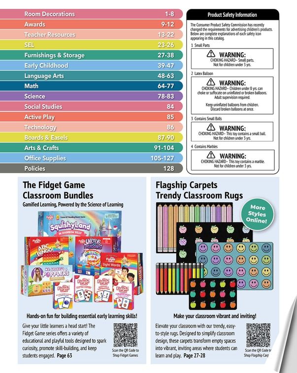 School Aids Catalog Weekly Ad January 1 - December 31, 2026