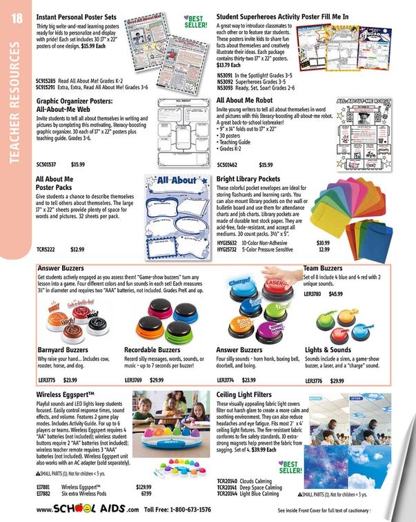 School Aids Catalog Weekly Ad January 1 - December 31, 2026
