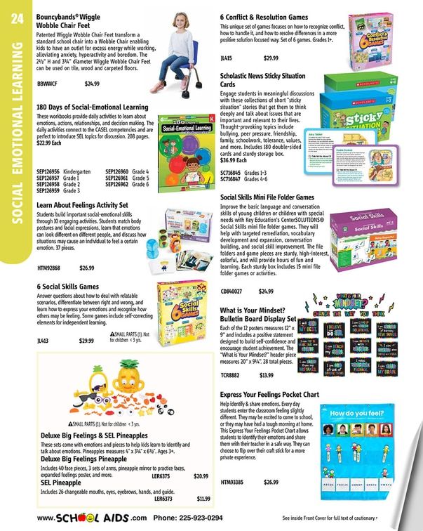 School Aids Catalog Weekly Ad January 1 - December 31, 2026