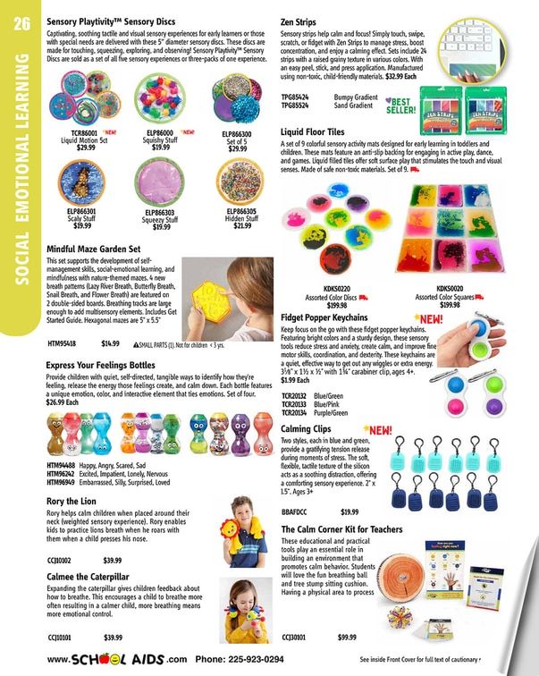 School Aids Catalog Weekly Ad January 1 - December 31, 2026