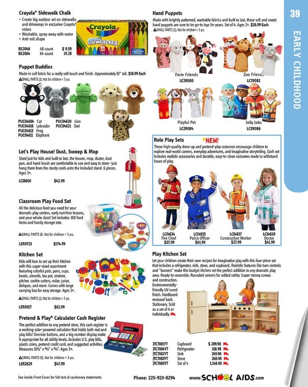 School Aids Catalog Weekly Ad January 1 - December 31, 2026