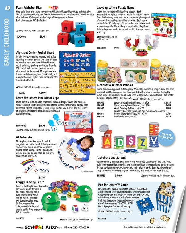 School Aids Catalog Weekly Ad January 1 - December 31, 2026