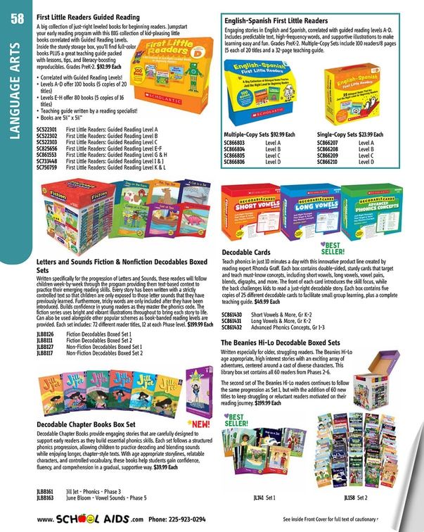 School Aids Catalog Weekly Ad January 1 - December 31, 2026