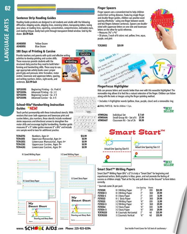 School Aids Catalog Weekly Ad January 1 - December 31, 2026