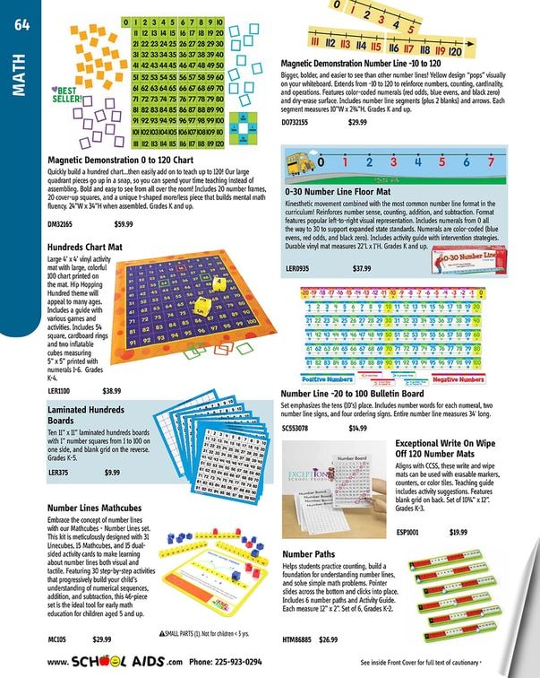 School Aids Catalog Weekly Ad January 1 - December 31, 2026