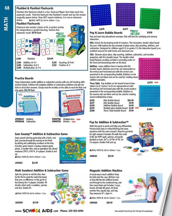 School Aids Catalog Weekly Ad January 1 - December 31, 2026