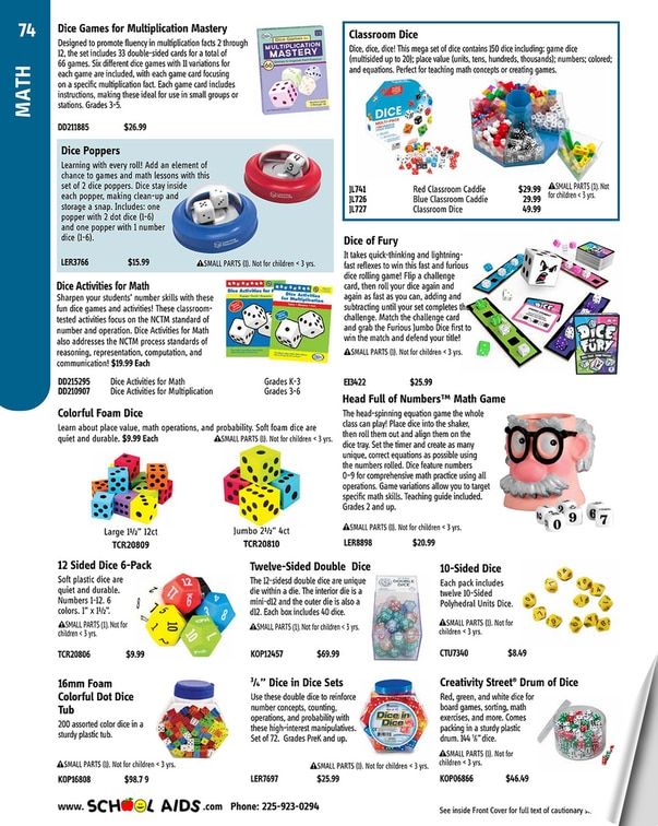 School Aids Catalog Weekly Ad January 1 - December 31, 2026