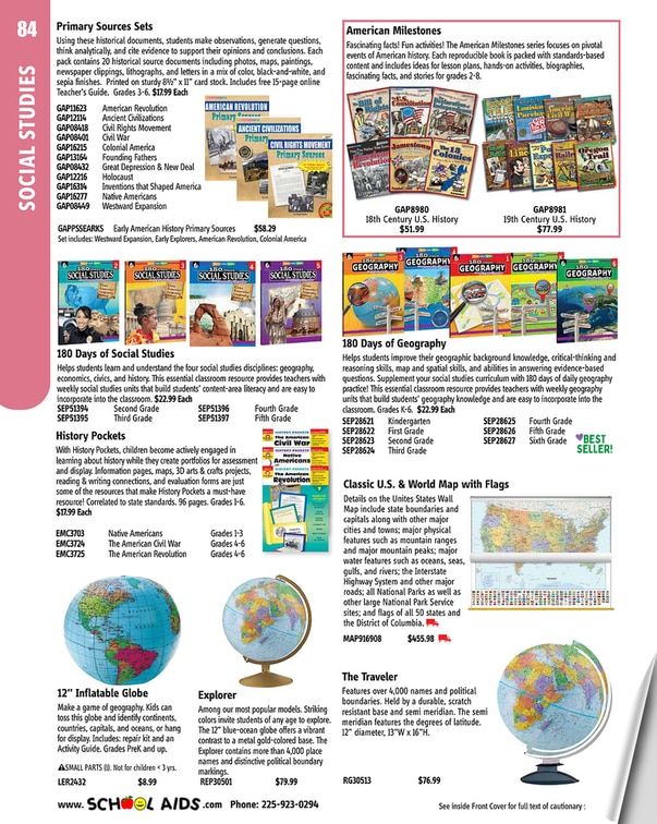 School Aids Catalog Weekly Ad January 1 - December 31, 2026