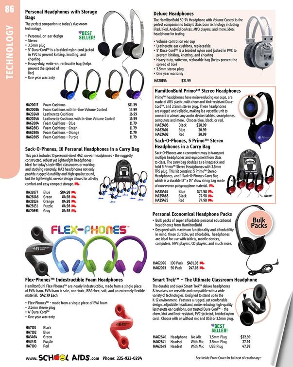 School Aids Catalog Weekly Ad January 1 - December 31, 2026