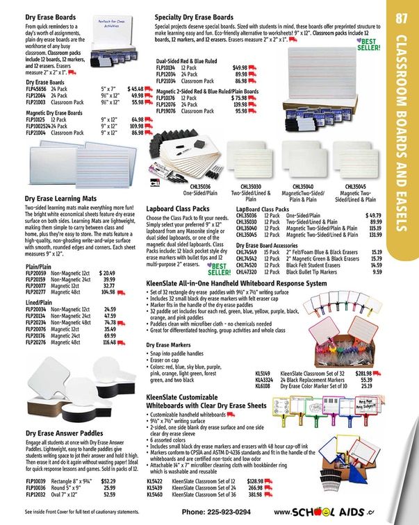 School Aids Catalog Weekly Ad January 1 - December 31, 2026