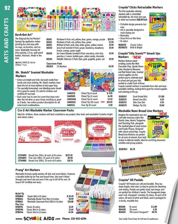School Aids Catalog Weekly Ad January 1 - December 31, 2026