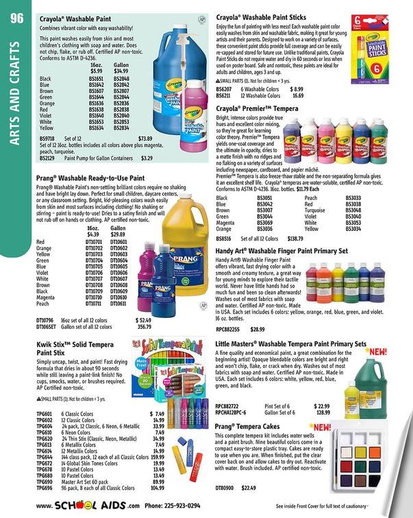 School Aids Catalog Weekly Ad January 1 - December 31, 2026